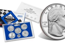 2023-S Clad Quarter Proof Set. Image: United States Mint.