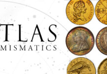 Atlas Numismatics March 2022 Featured Offerings.