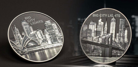 CIT: Big City Lights - Sydney Silver Coin. Image: CIT.