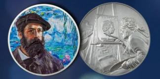CIT Coins. Masters of Art - Monet coin. Cook Islands (2023). Image: CIT/CoinWeek.
