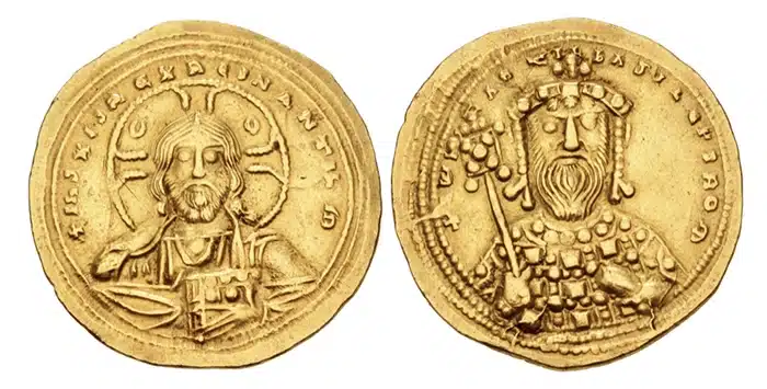 Constantine VIII. 1025-1028. AV Histamenon Nomisma (23mm, 4.39 g, 6h). Constantinople mint. Classical Numismatic Group > Triton XXVI10 January 2023 Lot: 958 realized: $1,200.