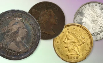 Highlights from David Lawrence Rare Coins' Sunday Auction 1267.