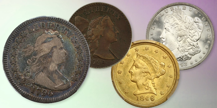 US Coins from David Lawrence Rare Coins' Sunday Auction 1267.