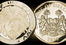 Lion Featured on 3rd Coin in 2023 African Animal Mask Series - Pobjoy Mint