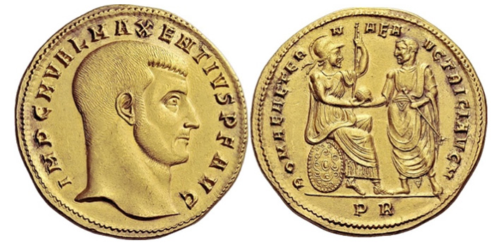 Gold Medallion of Maxentius
