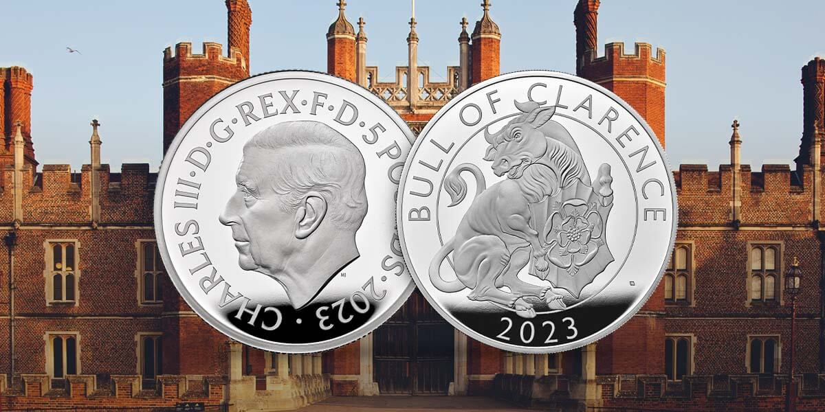 Bull of Clarence Charges into Tudor Beasts Collection from The Royal Mint UK