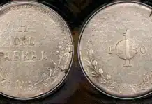 Mexican Coins: Chihuahua. Revolutionary "Bolita" Peso 1913 AU58 PCGS