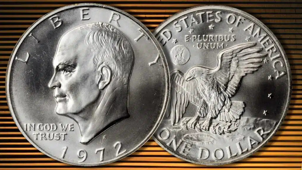 The 1972-S Eisenhower Dollar graded by MS68* by NGC sold for $1,800 at a April 2021 Stack's Bowers auction.