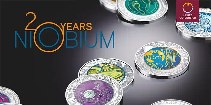 20 Years of Silver Niobium Coins From the Austrian Mint
