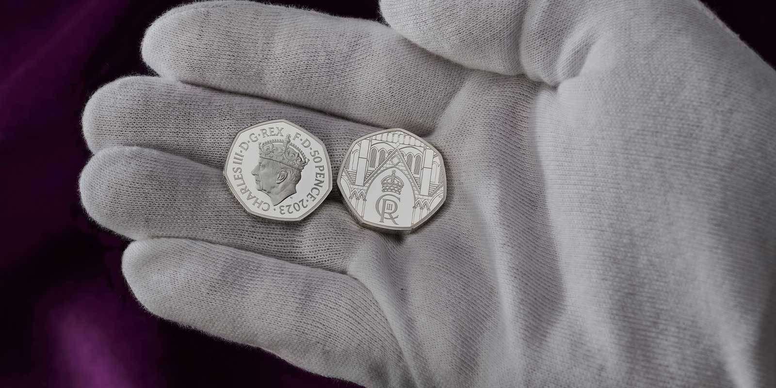 Royal Mint UK Reveals Charles III Coronation Coin Range: 50 pence