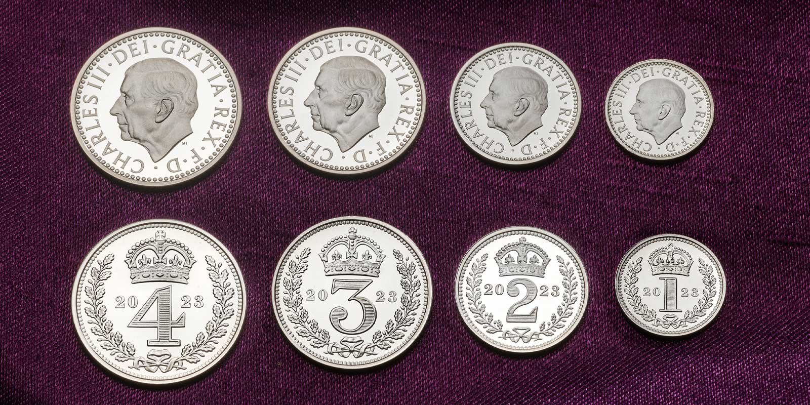 The Royal Mint Unveils His Majesty King Charles III’s Official Maundy Money Coins