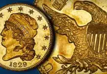 1829 Half Eagle - Harry W. Bass Collection.