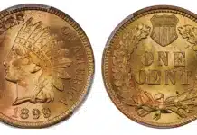 1899 Indian Head Cent. Image: Legend Rare Coin Auctions.