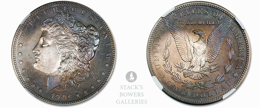 Proof 1904 Morgan Dollar in Stack's Bowers Galleries June Auction