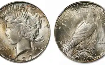 Mint State 65+ 1927-S Peace Dollar in Stack’s Bowers Auction