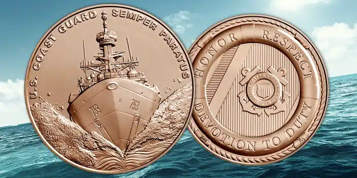 Coast Guard Bronze Medal. Image: United States Mint.