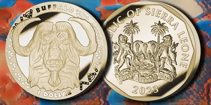 Buffalo Featured on 5th Coin in 2023 African Animal Mask Series