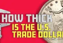 How Thick is the U.S. Trade Dollar?