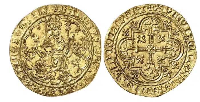 France Double d'or ND (1420). Image: MDC.