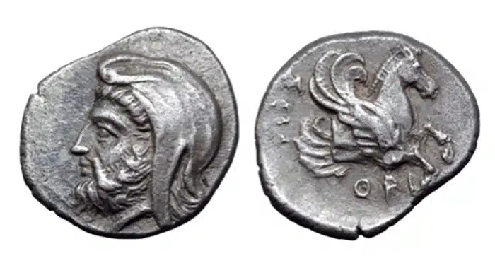 Ionia AR Tetrobol, circa 335-334 BCE. Image: Roma Numismatics, Ltd.
