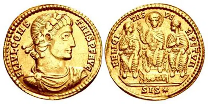 Roman Imperial. AV Solidus. Ex: The Merani Collection. Image: CNG.