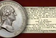 United States Mint Employee Allegiance Medal.