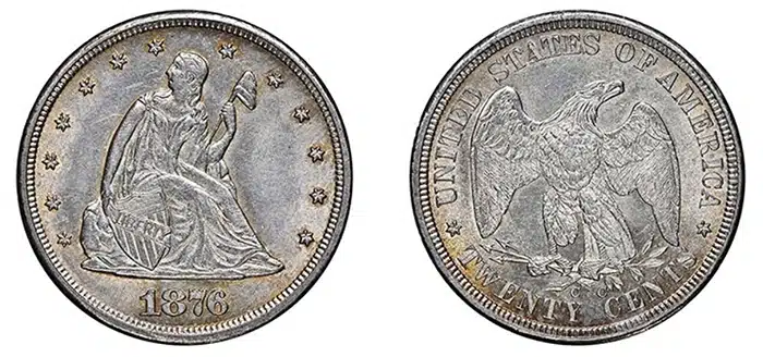 1876-CC Twenty Cents from NGC Coin Explorer