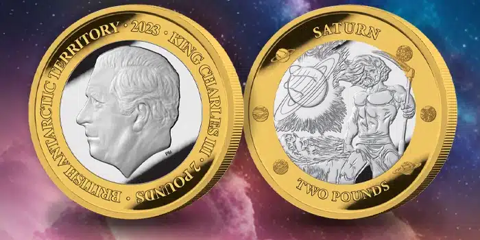 Fourth Coin in Antarctic Glaciers Series Features Saturn Glacier