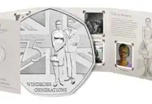 Royal Mint Marks 75th Anniv. of Windrush Arrival on New 50p