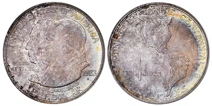 CAC-approved MS66 Monroe half dollar. Image: Legend Rare Coin Auctions.
