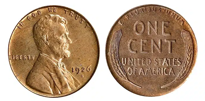 1926-S Lincoln Cent. CAC-approved MS64RD. Image: Stack's Bowers.