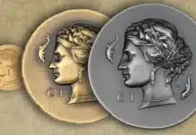 CIT's new collection of coins bearing the likeness of Arethusa. Image: CoinWeek/ CIT.