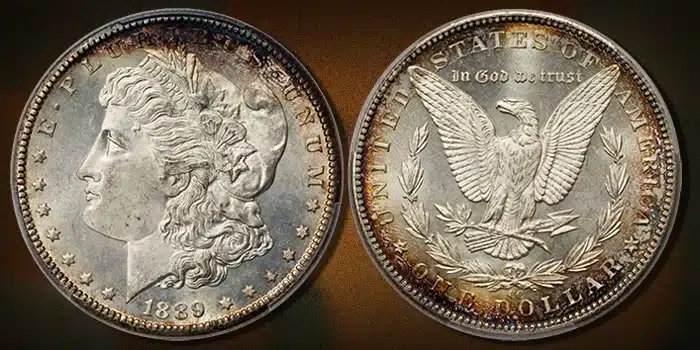 1889-CC Morgan Dollar.  Image: Heritage Auctions / CoinWeek.
