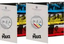 The Police Royal Mint Commemorative Coins.