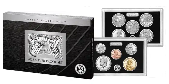 2023 United States Mint Silver Proof Set.