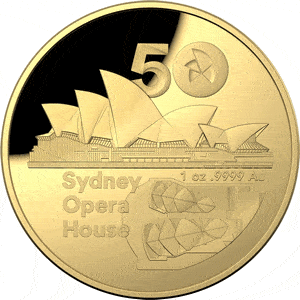 Australian Coins Commemorate 50 Years of Sydney Opera House