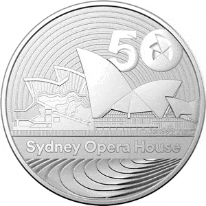 Australian Coins Commemorate 50 Years of Sydney Opera House