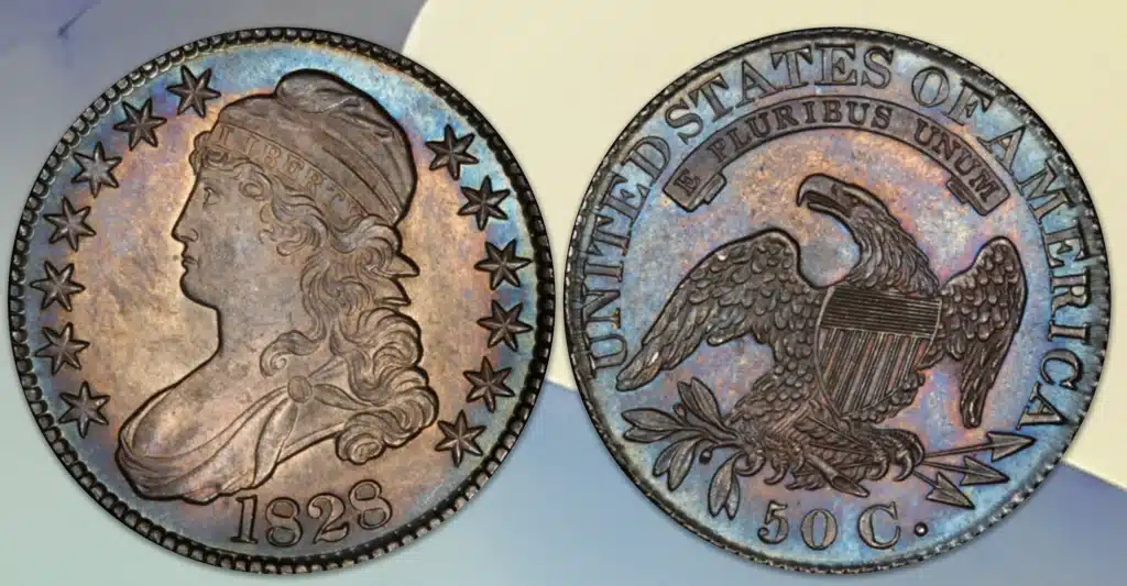 1828 Half Dollar. Image: Stack's Bowers.