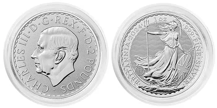 2024 Britannia Silver Coin. 