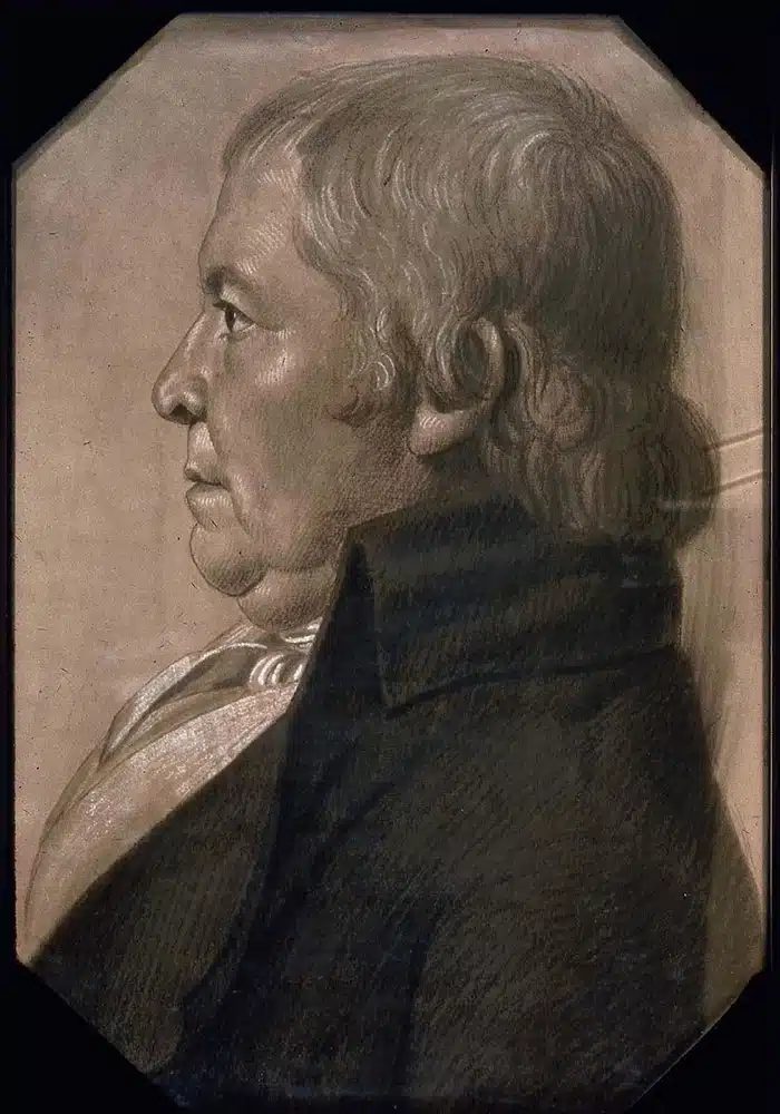 Portrait of Paul Revere by Charles Balthazar Julien Févret de Saint-Mémin, 1800 (Museum of Fine Arts Boston)