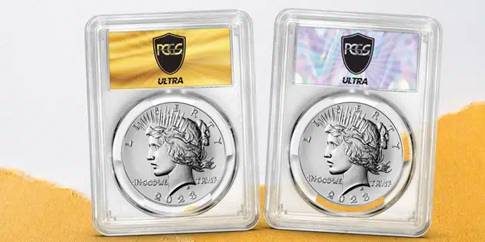 UltraBreaks Debuts 2023 Morgan, Peace Dollars With PCGS Holographic Labels