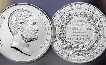 U.S. Grant Silver Presidential Medal. Image: U.S. Mint / CoinWeek.