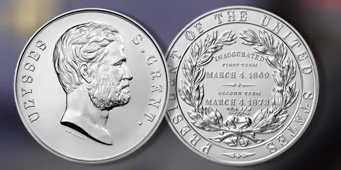 U.S. Grant Silver Presidential Medal. Image: U.S. Mint / CoinWeek.