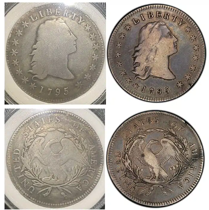 Figure 3. Jack Young 1795 Dollar Counterfeit.