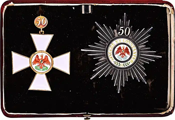 Prussia. Order of the Red Eagle. 5th version (1854-1918).