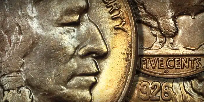 1926-S Buffalo Nickel. Image: David Lawrence Rare Coins.
