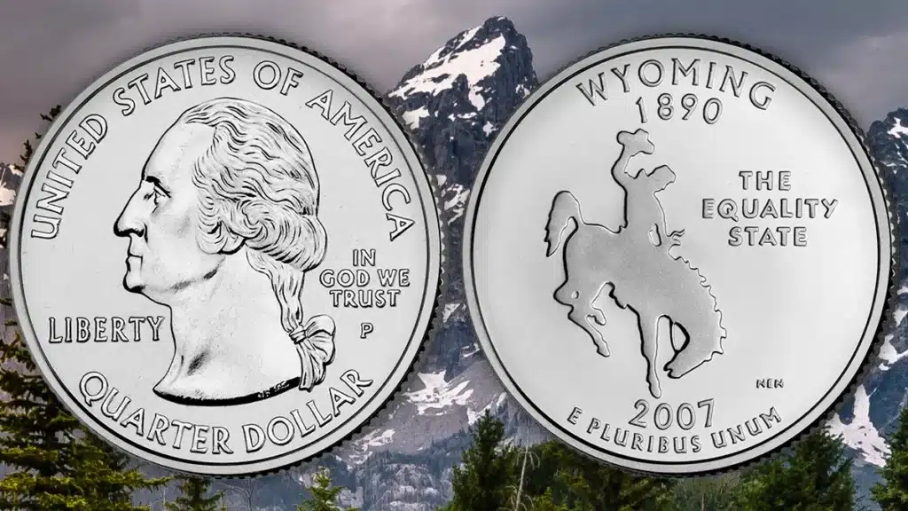 The 2007-P Wyoming Quarter dollar design proved to be polarizing. Image: U.S. Mint / Adobe Stock.