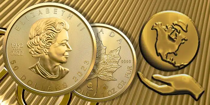 2023 Canada Maple Leaf coin sourced from a single mine. Image: CoinWeek.