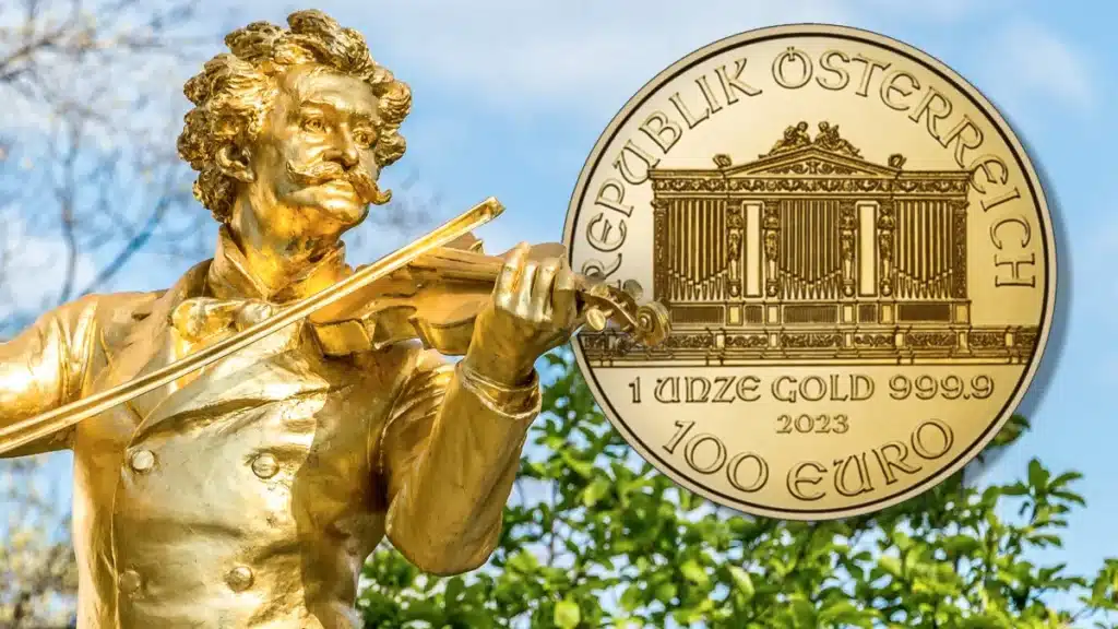 Vienna Philharmonic Gold Bullion Coin. Image: Adobe Stock / CoinWeek.