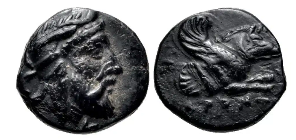 Bronze of Orontas I. Mysia, Adramytion. Circa 352-352 BCE. Image: CNG.